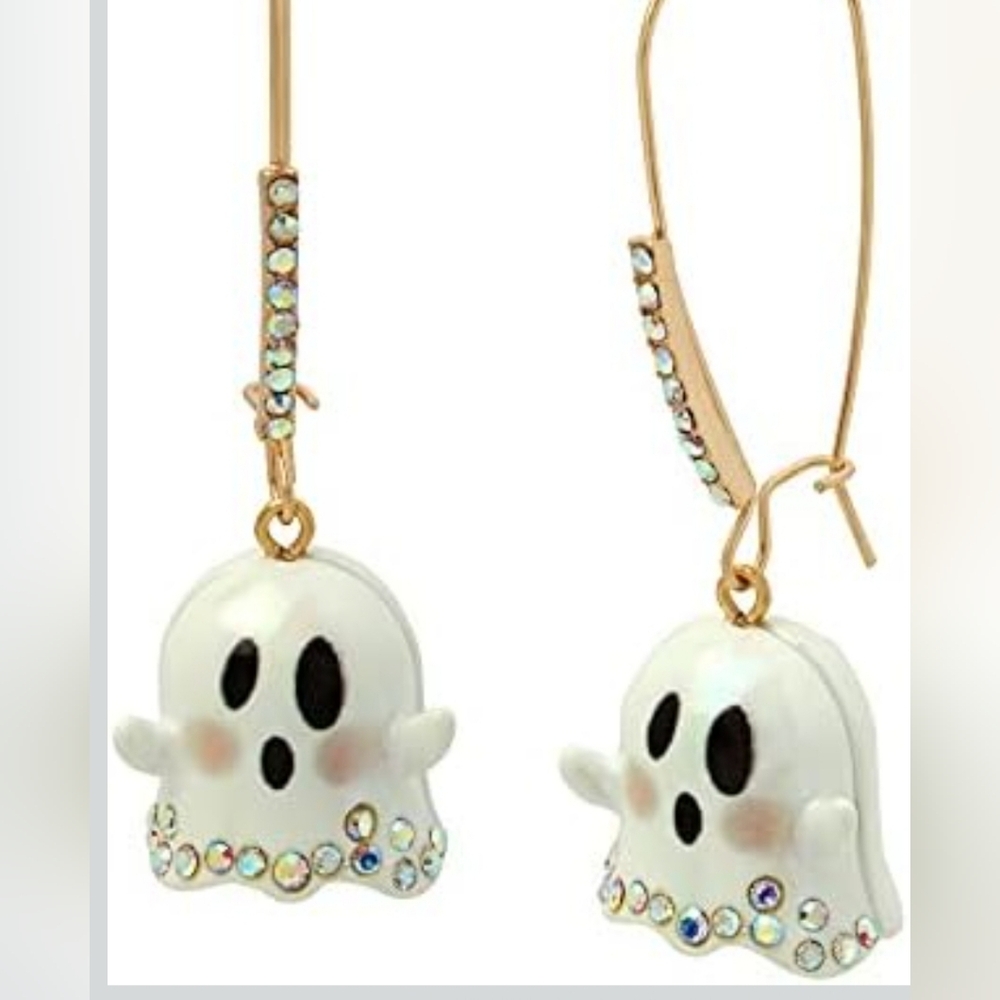 Betsey Johnson  Ghost Earrings